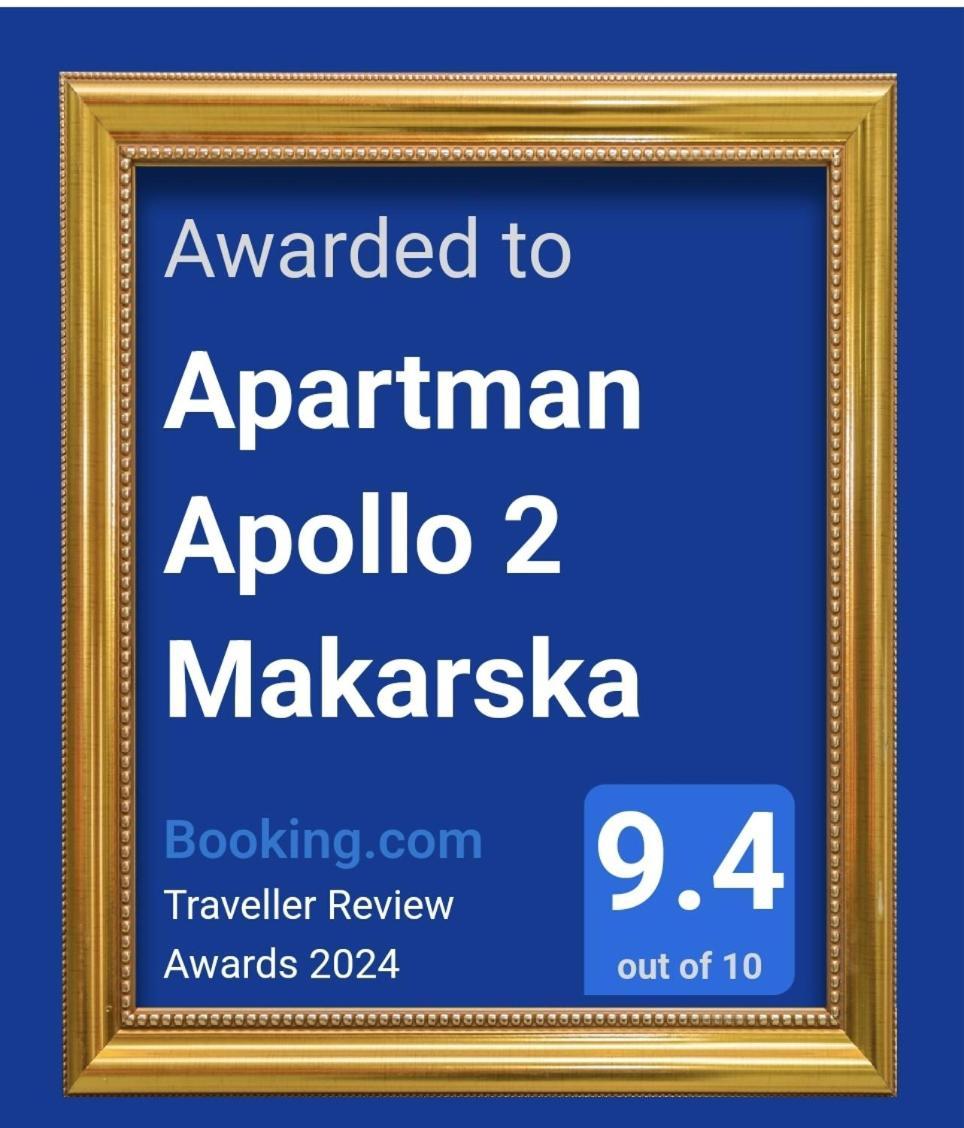 Apartman Apollo 2 Makarska Kültér fotó